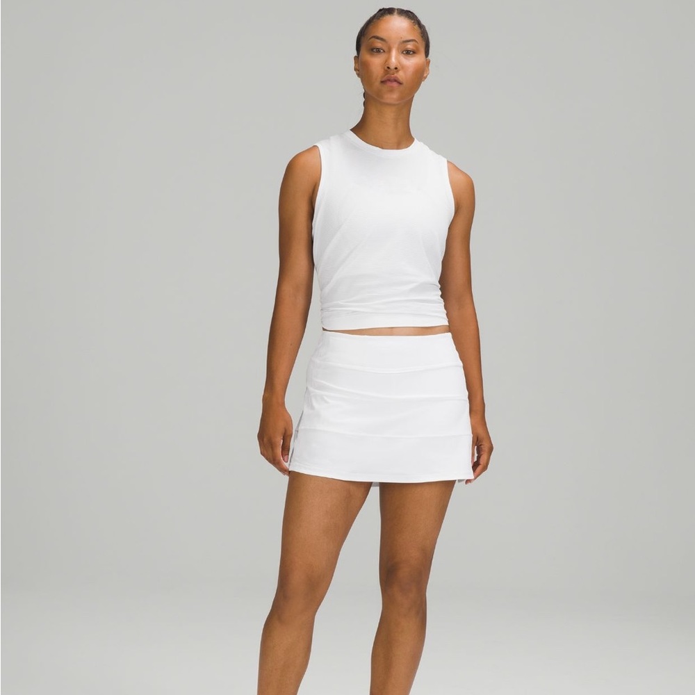 Lululemon Pace Rival Mid Rise Skirt *Long